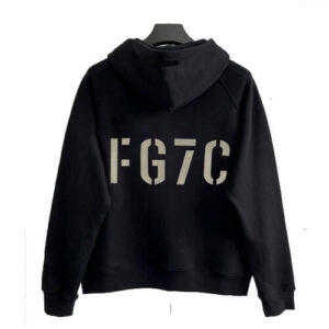 Essentials Fear Of God FG7C Vintage Black Hoodie