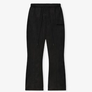 Womens Suede Fleece Flare pant