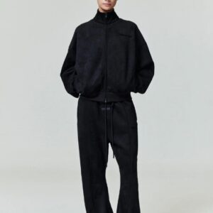 Womens Suede Fleece Flare pant